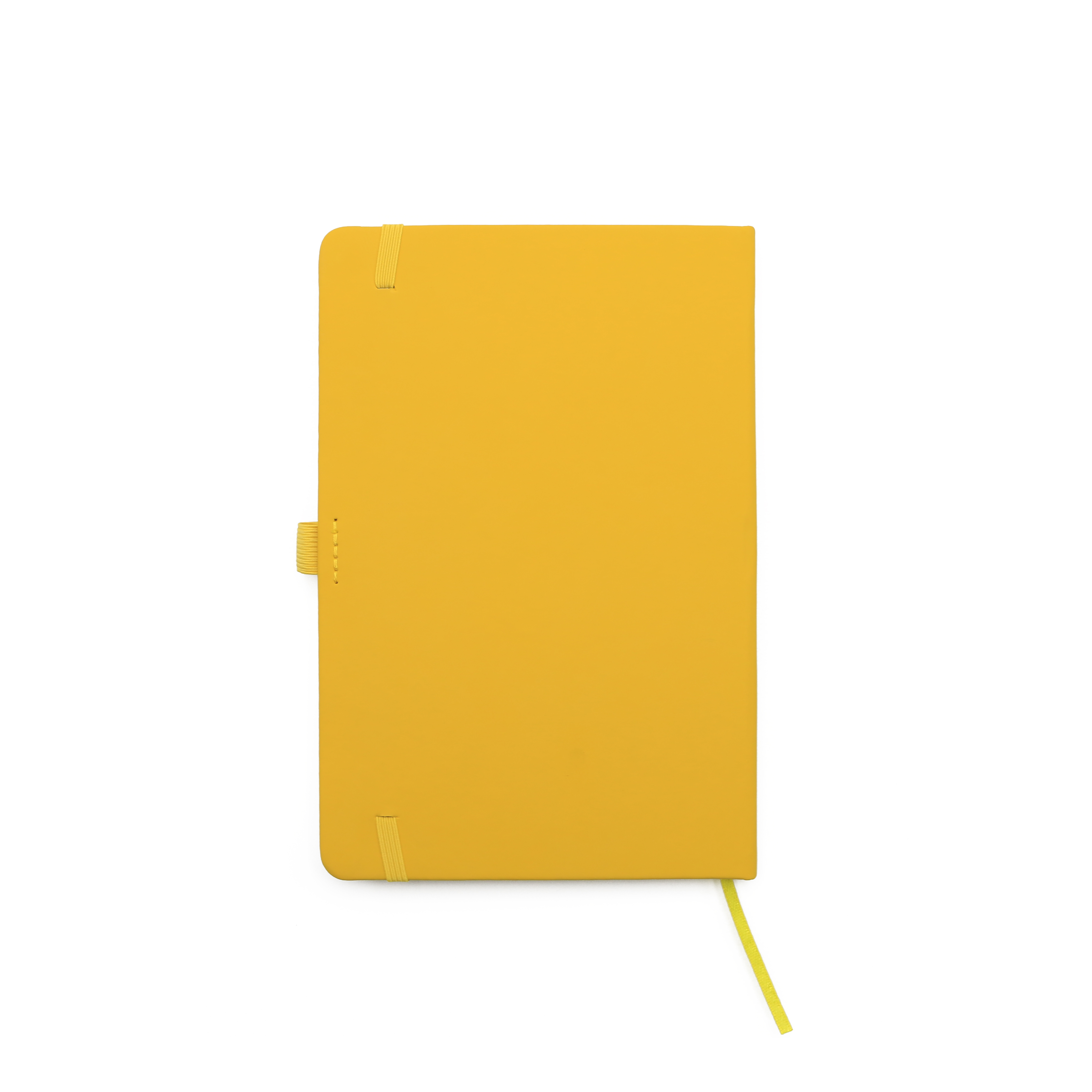 Personalised Life is Beautiful Hardcover Yellow Notebook | PU A5 Leather Notebook/Diary